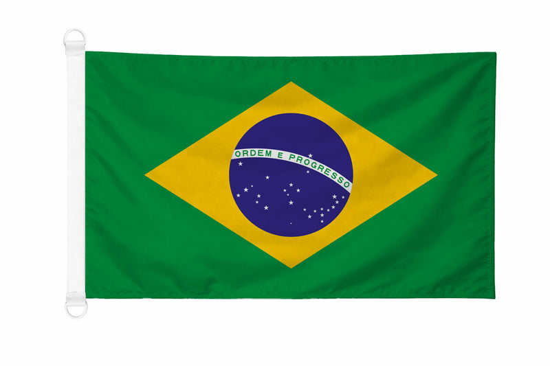 Printed Brazil Flags