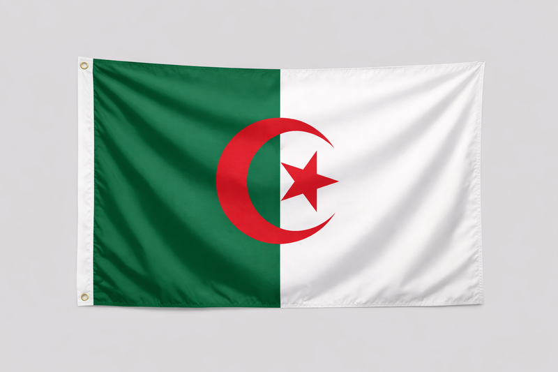 Algeria 1.52m x 0.91m (5ftx 3ft) Budget Display Flag