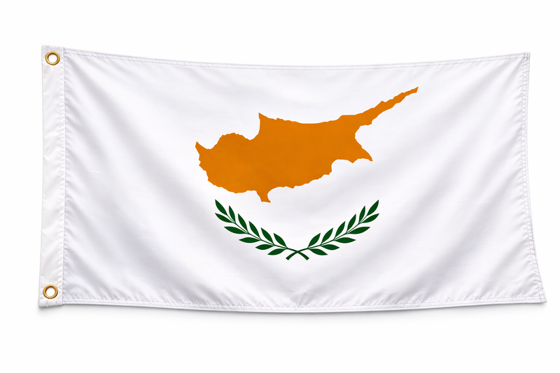 Cyprus 91cm x 60cm (3ft x 2ft) Budget Display Flag
