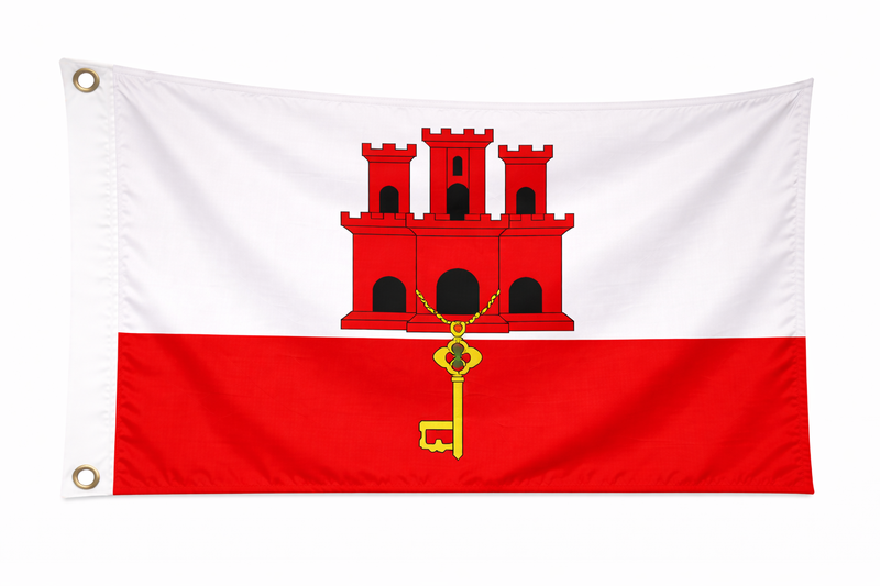 Gibraltar 1.52m x 0.91m (5ftx 3ft) Budget Display Flag