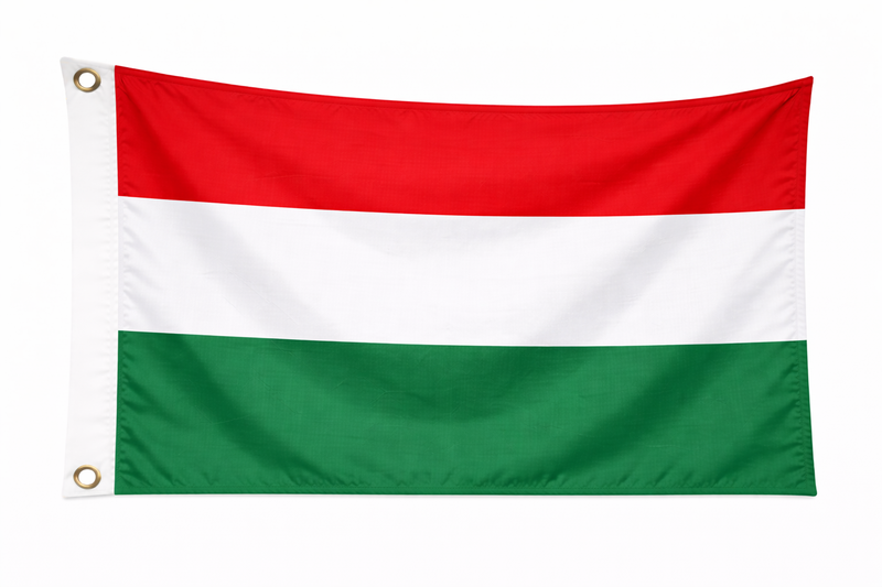 Hungary 1.52m x 0.91m (5ftx 3ft) Budget Display Flag