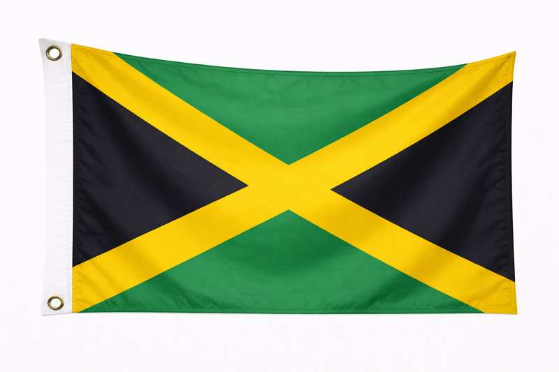 Jamaica 1.52m x 0.91m (5ftx 3ft) Budget Display Flag