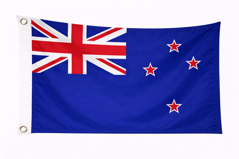 New Zealand 1.52m x 0.91m (5ftx 3ft) Budget Display Flag