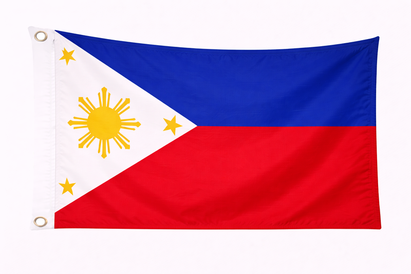 Philippines 1.52m x 0.91m (5ftx 3ft) Budget Display Flag