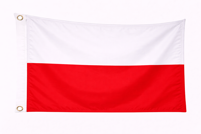 Poland Budget Display Flag 91cm x 60cm (3ft x 2ft)