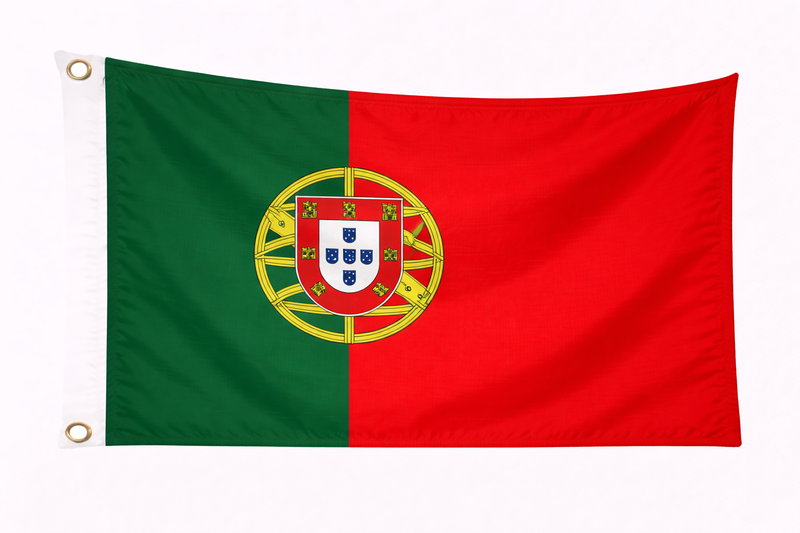 Portugal 1.52m x 0.91m (5ftx 3ft) Budget Display Flag