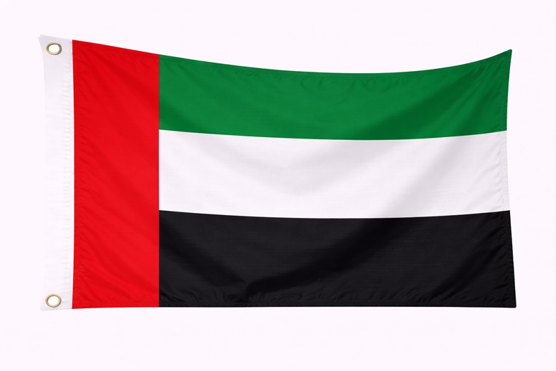 United Arab Emirates 1.52m x 0.91m (5ftx 3ft) Budget Display Flag