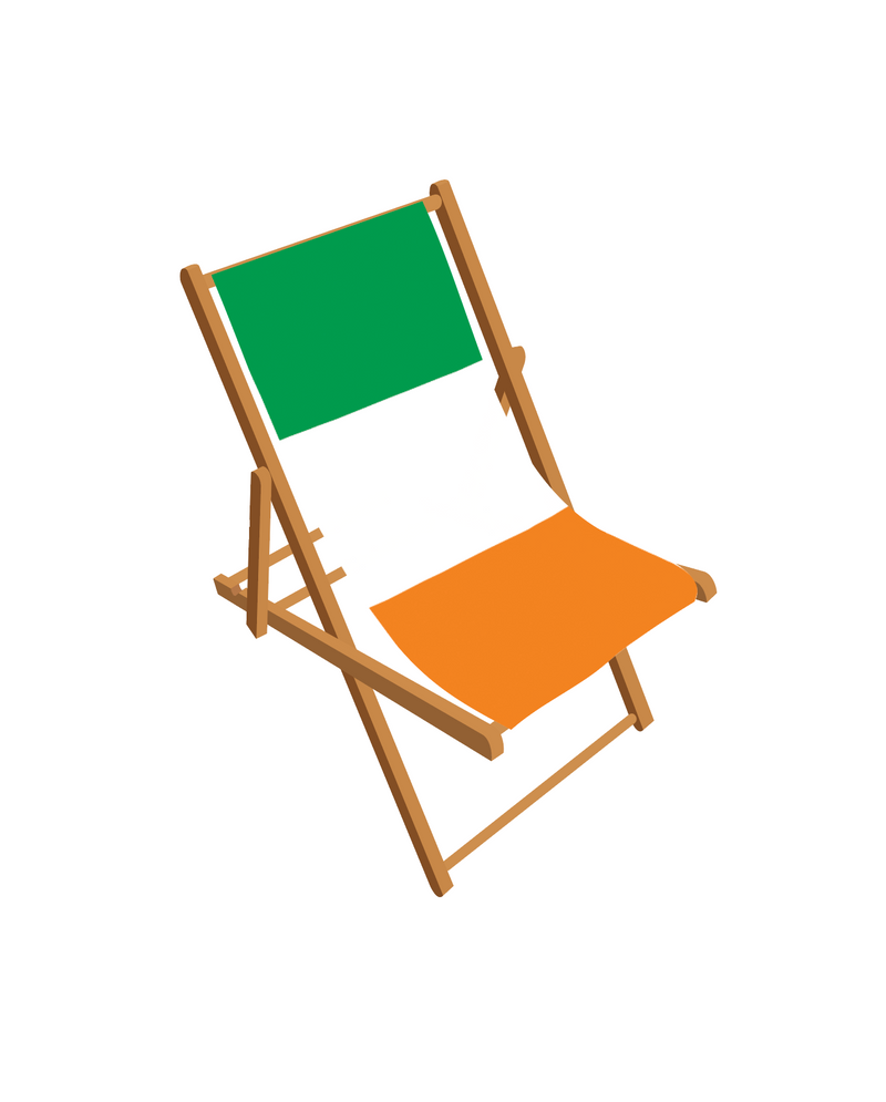 Flag of Ireland Deckchair