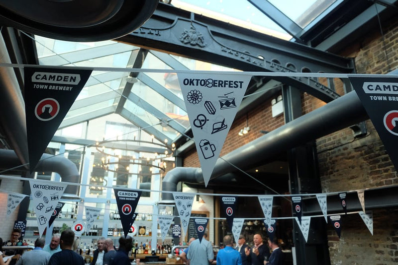 Bespoke Printed Synthetic Bunting - A4 Triangles