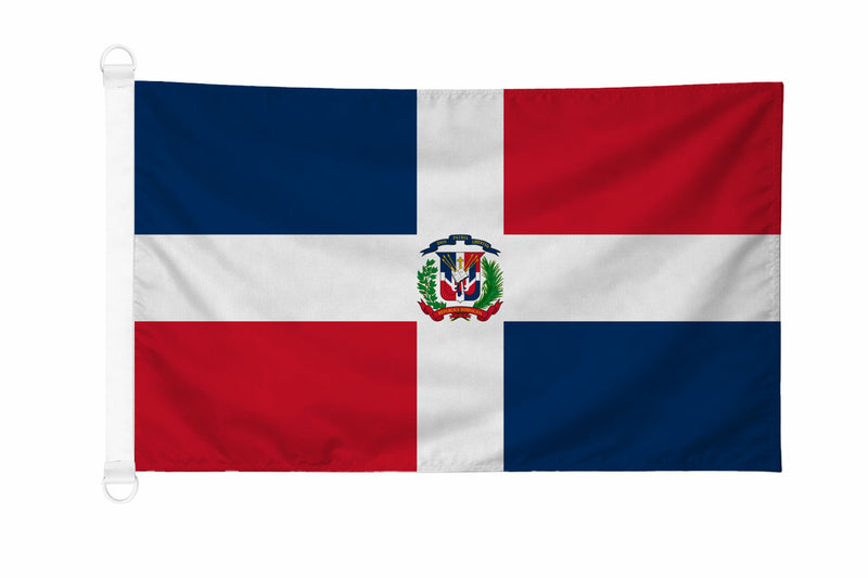 Printed Dominican Republic Flags