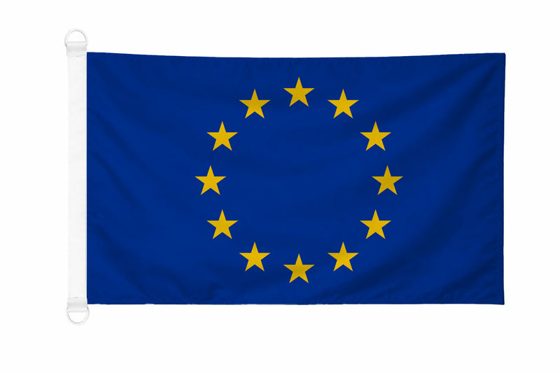EU Flag 1.5yrd (136cm x 68cm) Printed Knitted Polyester