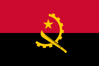 Angola 1.52m x 0.91m (5ftx 3ft) Budget Display Flag