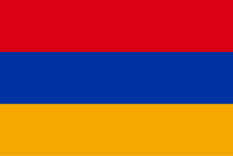 Sewn Armenia Flags