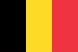 Belgium Budget Display Flag 91cm x 60cm (3ft x 2ft)