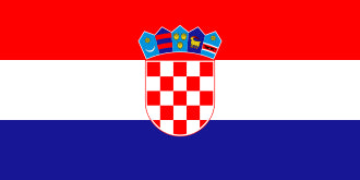 Croatia 1.52m x 0.91m (5ftx 3ft) Budget Display Flag