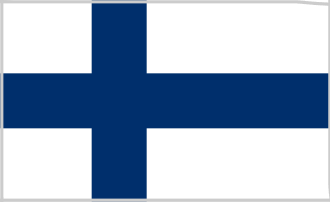 Finland 1.52m x 0.91m (5ftx 3ft) Budget Display Flag