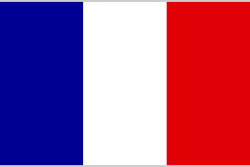 France 1.52m x 0.91m (5ft x 3ft) Budget Display Flag
