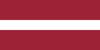 Latvia 1.52m x 0.91m (5ftx 3ft) Budget Display Flag