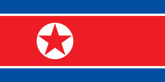 North Korea Budget Display Flag 91cm x 60cm (3ft x 2ft)