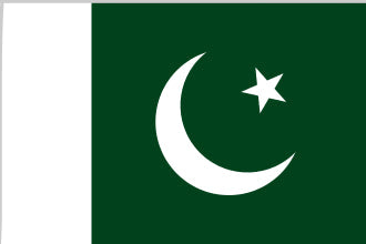 Pakistan 1.52m x 0.91m (5ftx 3ft) Budget Display Flag