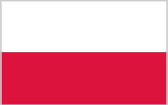 Poland 1.52m x 0.91m (5ftx 3ft) Budget Display Flag