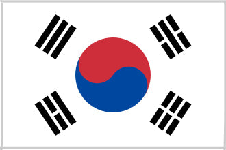 South Korea 1.52m x 0.91m (5ftx 3ft) Budget Display Flag