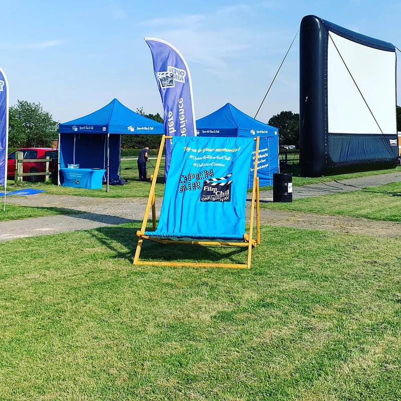 Giant Custom Printed Deckchair