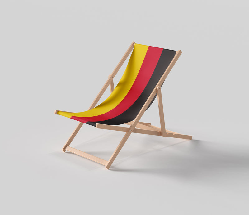 Germany flag deckchair