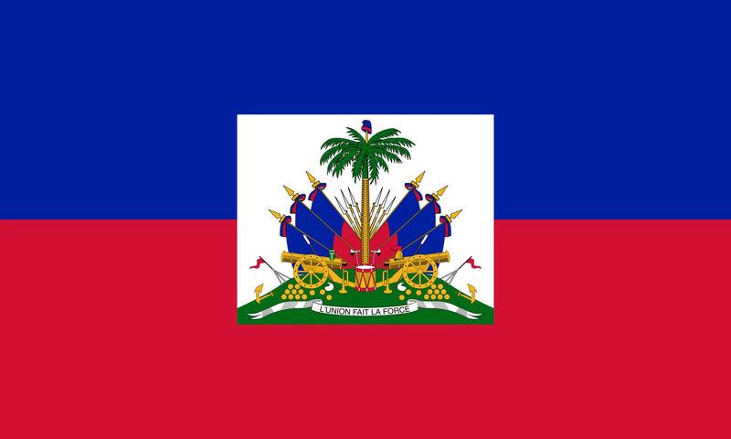 Haiti 1.52m x 0.91m (5ftx 3ft) Budget Display Flag