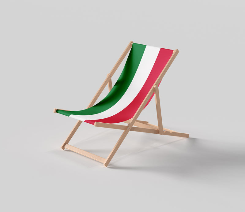 Hungary flag deckchair