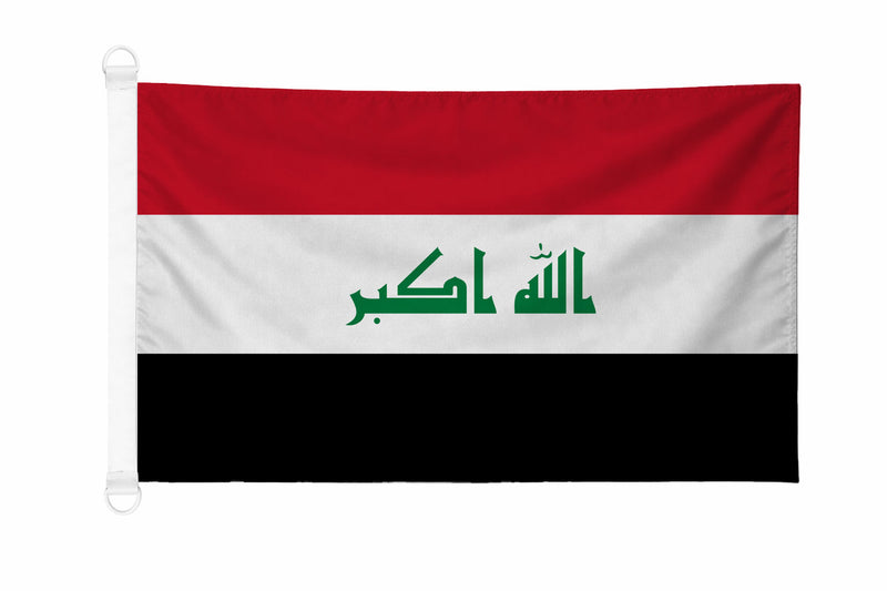Printed Iraq Flags