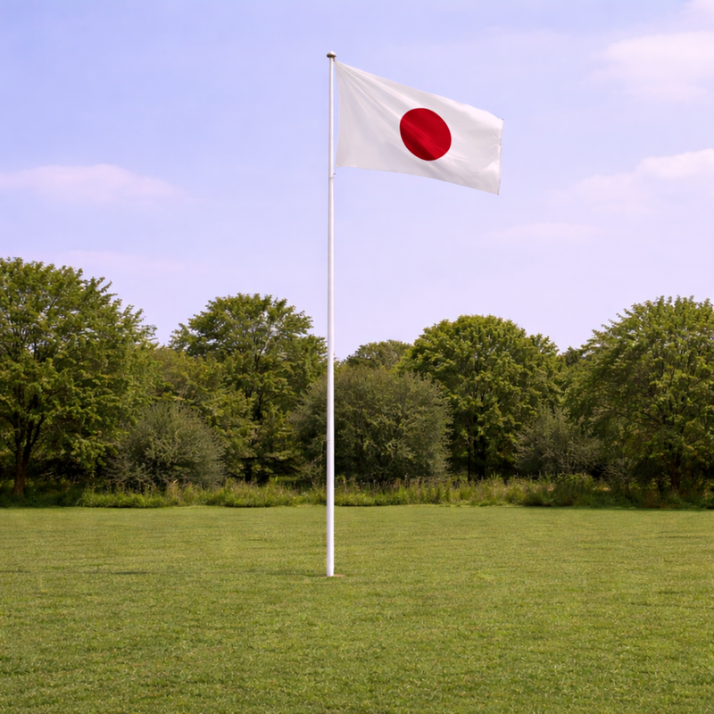 Japan Supporters Flagpole Kit