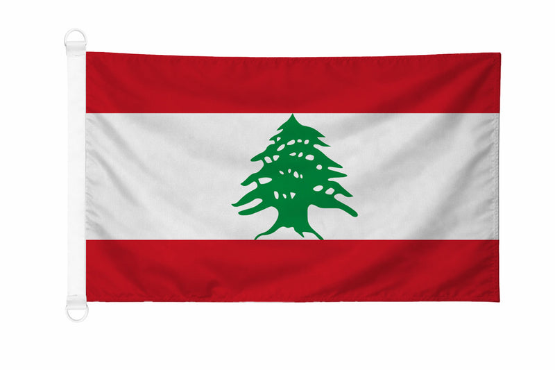 Printed Lebanon Flags