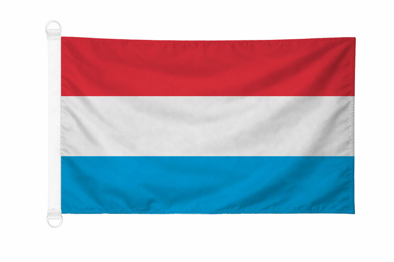 Printed Luxembourg Flags