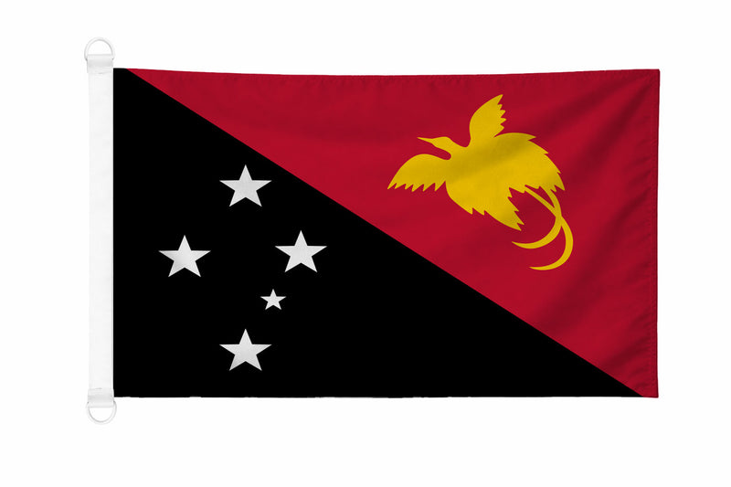 Printed Papua New Guinea Flags