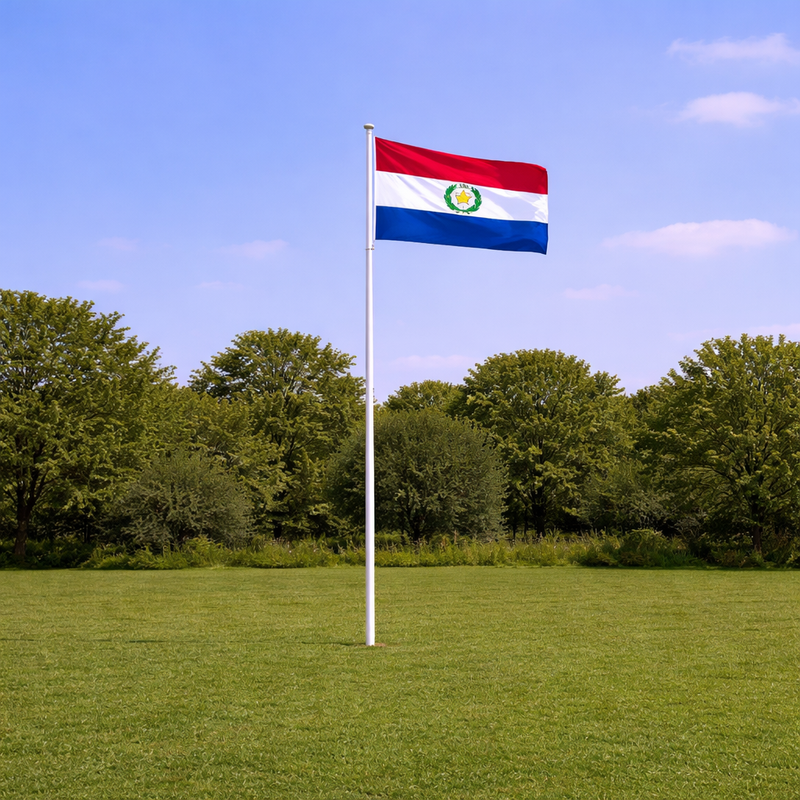 Paraguay Supporter Flagpole Kit