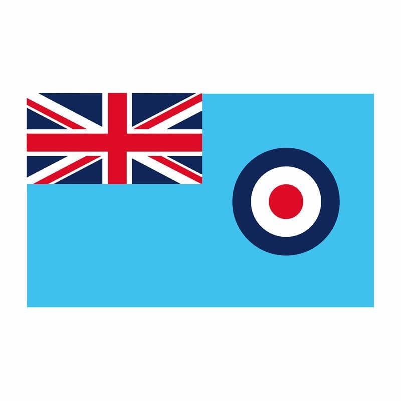 Blue RAF Ensign Table Flag