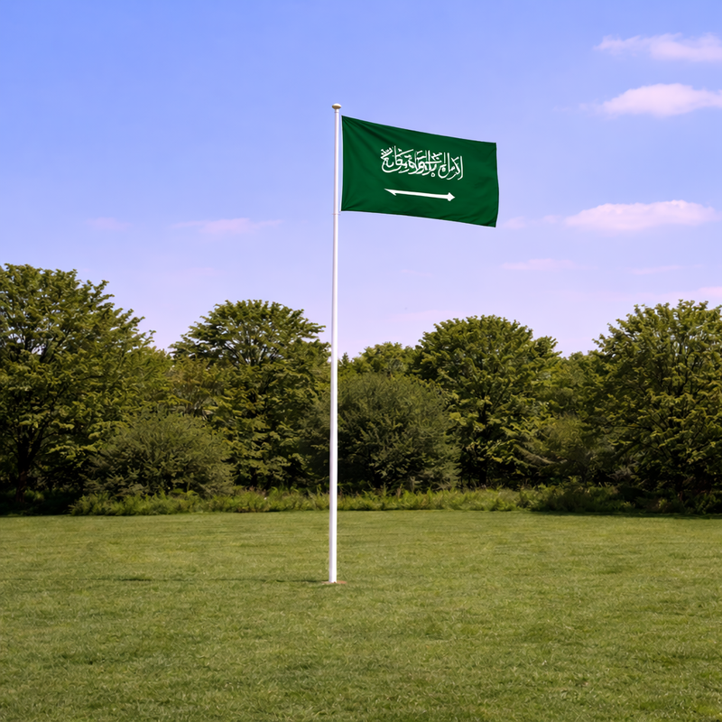 Saudi Arabia Supporter Flagpole Kit