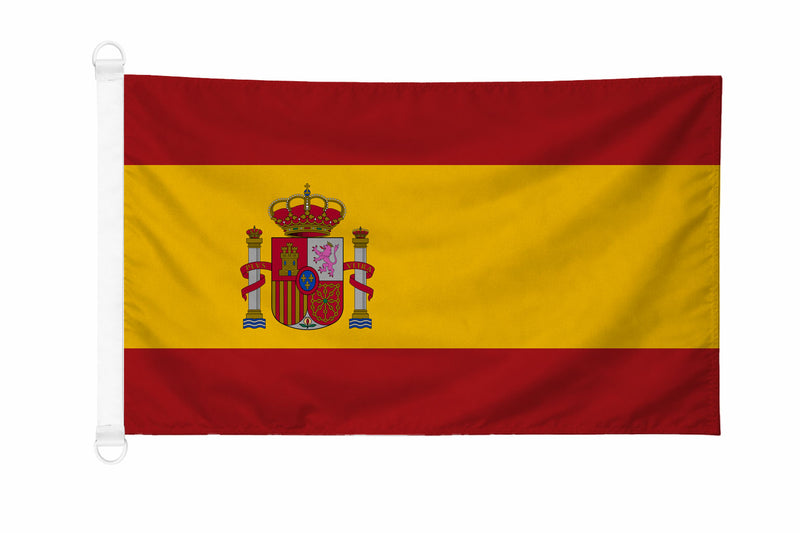 Printed Spain Flags