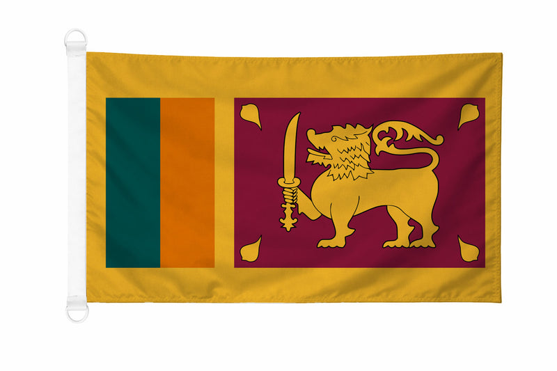Printed Sri Lanka Flags