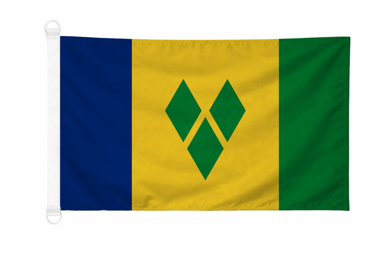 Printed St. Vincent & The Grenadines Flags