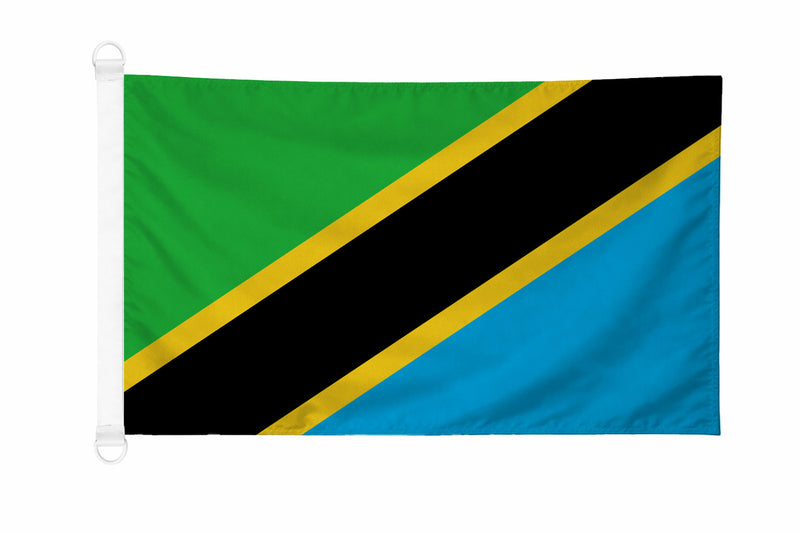 Printed Tanzania Flags