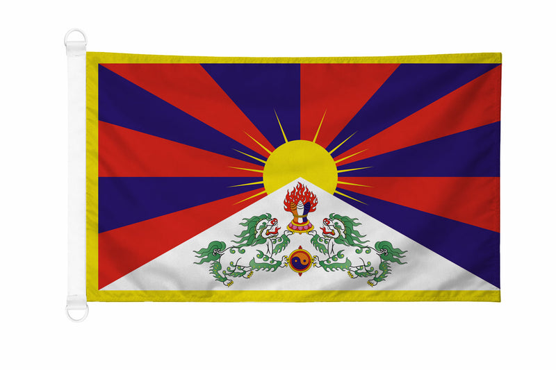 Printed Tibet Flags
