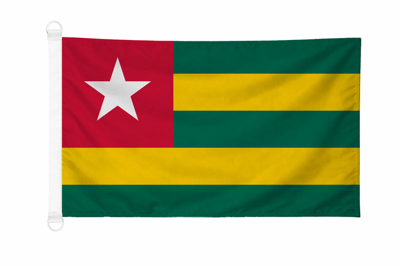 Printed Togo Flags