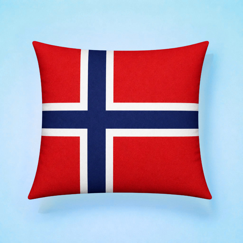 Norway Flag Cushion