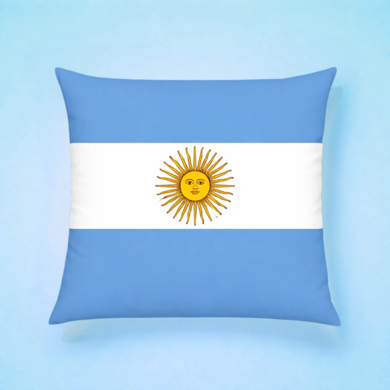 Argentina Flag Cushion