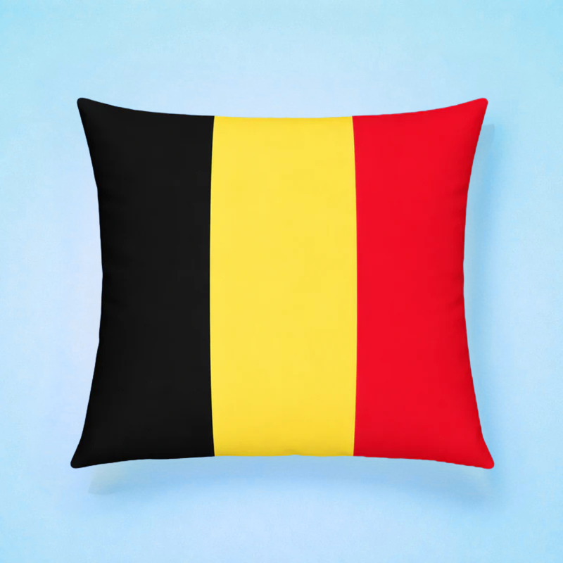 Belgium Flag Cushion