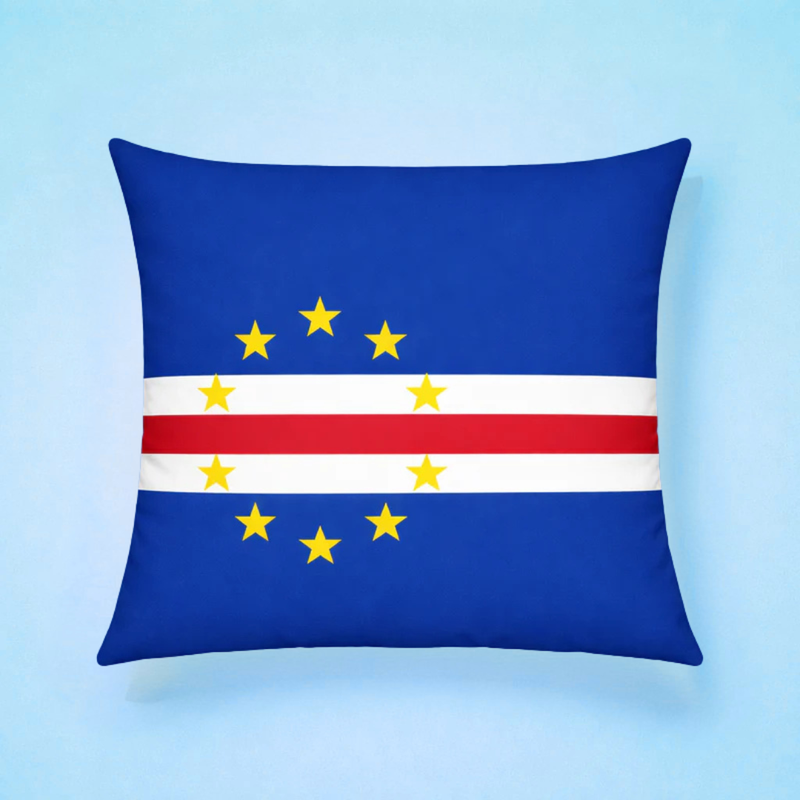 Cape Verde Flag Cushion