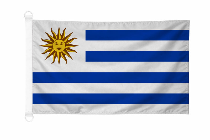 Printed Uruguay Flags