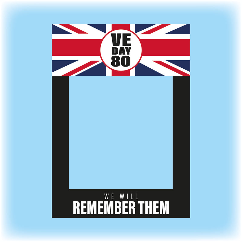 VE Day 80 Selfie Frame - Design 1